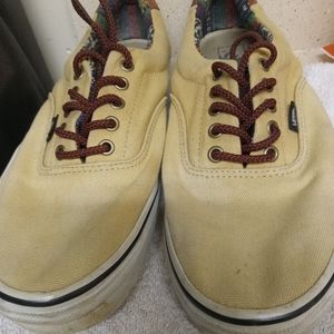 Mens Van's sneakers size 12 tan